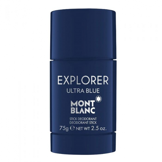 Дезодорант Montblanc Explorer Ultra Blue для мужчин - deo stick 75 g