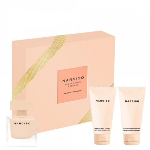 Набор Narciso Rodriguez Narciso Poudree для женщин - set (edp 50 ml + b/l 50 ml + s/g 50 ml) 1.48368