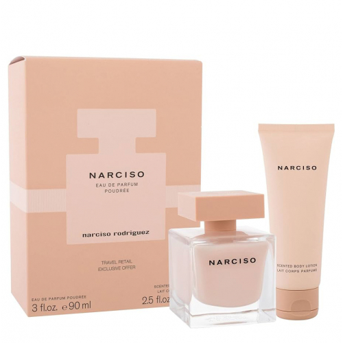 Набор Narciso Rodriguez Narciso Poudree для женщин - set (edp 90 ml + b/l 75 ml) 1.ex2809