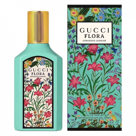 Парфюмированая вода Gucci Flora Gorgeous Jasmine для женщин - edp 50 ml