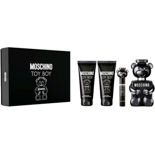 Набор Moschino Toy Boy для мужчин - set (edp 100 ml + edp 10 ml mini + sh/g 100 ml + a/sh 100 ml) 1.61688