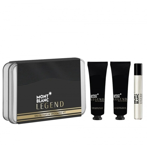 Набор Montblanc Legend Eau De Parfum для мужчин (оригинал) - set (edp 7.5 ml mini + face cream 30 ml + cleansing gel 30 ml) 1.58996