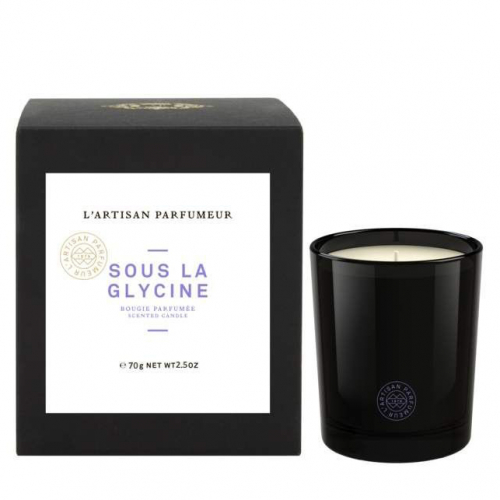 Ароматическая свеча L'Artisan Parfumeur Sous la Glycine для мужчин и женщин - scented candle 70 g 1.61567