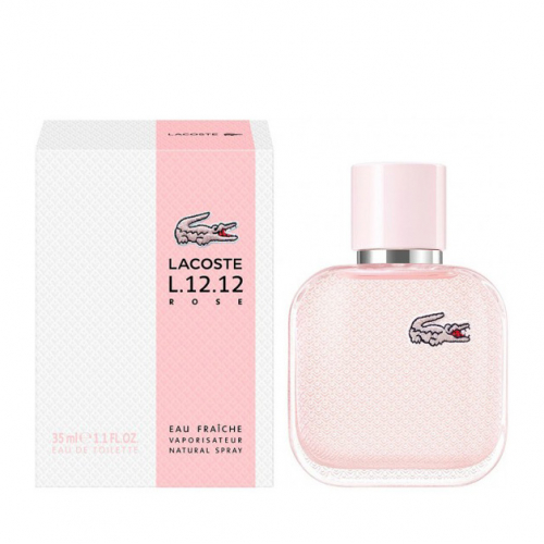 Туалетная вода Lacoste L.12.12 Rose Eau Fraiche для женщин (оригинал) - edt 35 ml 1.64867