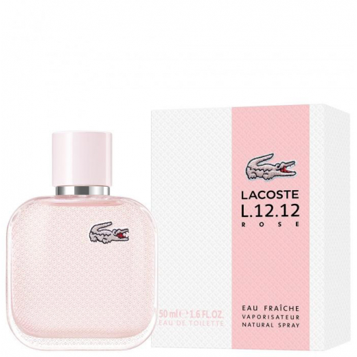 Туалетная вода Lacoste L.12.12 Rose Eau Fraiche для женщин (оригинал) - edt 35 ml