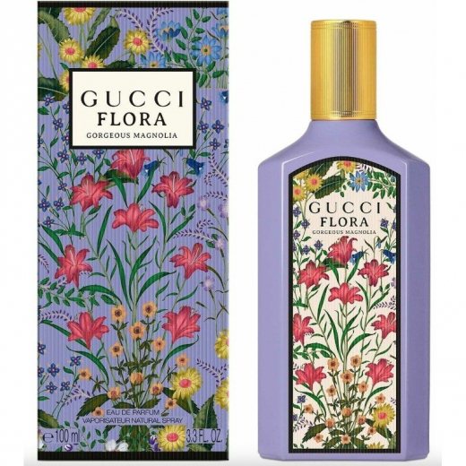 Парфюмированная вода Gucci Flora Gorgeous Magnolia для женщин (оригинал) - edp 100 ml