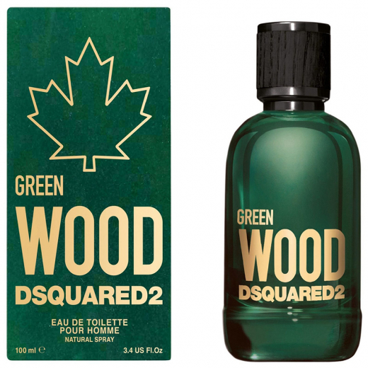 Туалетная вода Dsquared2 Green Wood Pour Homme для мужчин (оригинал) - edt 100 ml
