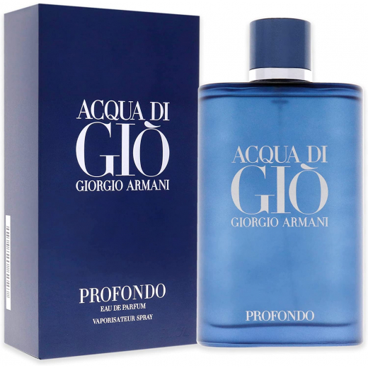 Парфюмированная вода Giorgio Armani Acqua di Gio Profondo для мужчин (оригинал) - edp 200 ml