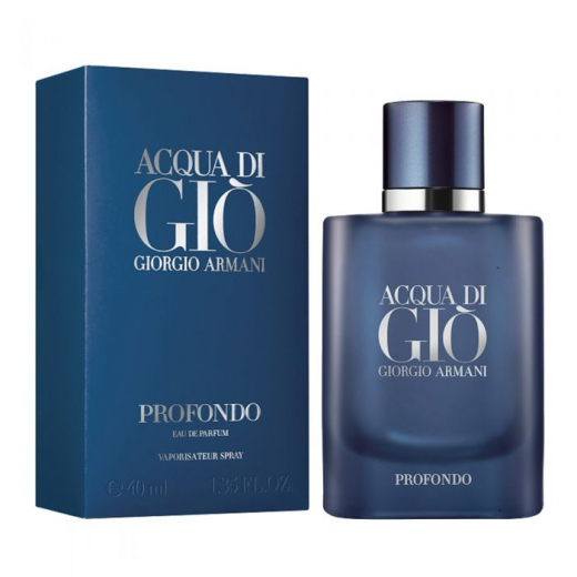 Парфюмированная вода Giorgio Armani Acqua di Gio Profondo для мужчин (оригинал) - edp 40 ml
