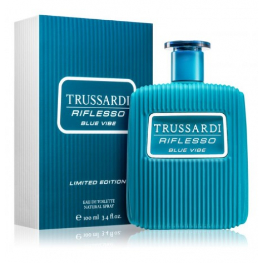 Туалетная вода Trussardi Riflesso Blue Vibe Limited Edition для мужчин (оригинал)
