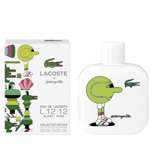 Туалетная вода Lacoste Eau De Lacoste L.12.12 Blanc Pure Collector Edition x Jeremyville для мужчин (оригинал) 1.55514