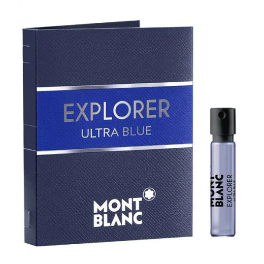 Парфюмированная вода Montblanc Explorer Ultra Blue для мужчин (оригинал)