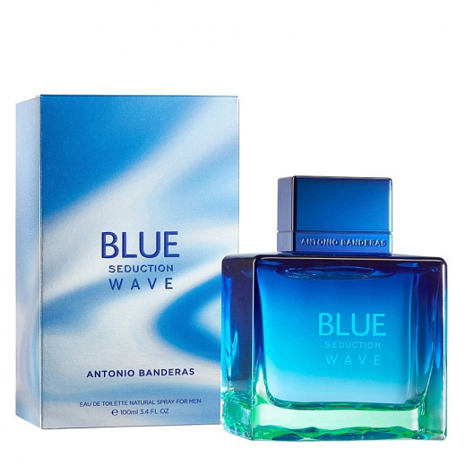 Туалетная вода Antonio Banderas Blue Seduction Wave для мужчин (оригинал)