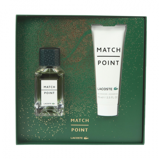 Набор Lacoste Match Point для мужчин (оригинал) - set (edt 50 ml + sh/g 75 ml)