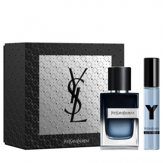 Набор Yves Saint Laurent Y для мужчин (оригинал) - set (edp 60 ml + edp 10 ml mini)