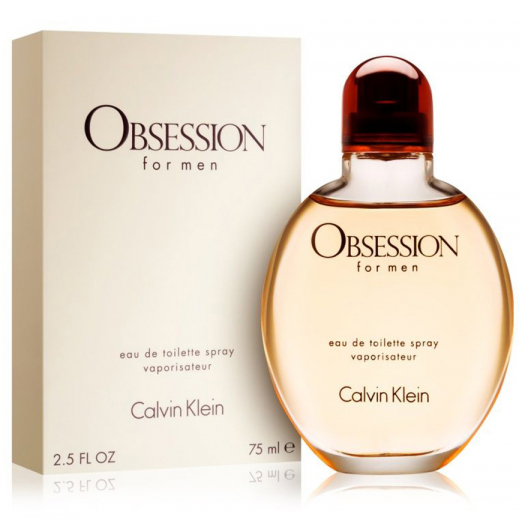 Туалетная вода Calvin Klein Obsession For Men для мужчин (оригинал) - edt 75 ml