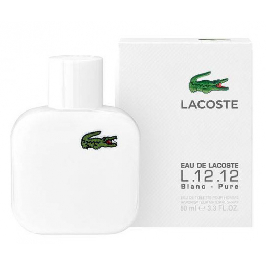 Туалетная вода Lacoste Eau De L.12.12 Blanc для мужчин (оригинал)