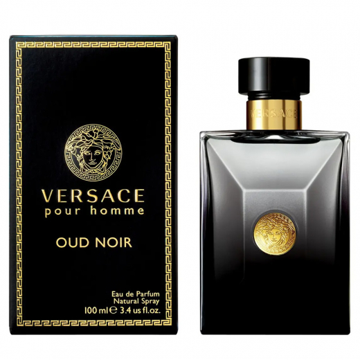 Парфюмированная вода Versace Pour Homme Oud Noir для мужчин (оригинал) - edp 100 ml