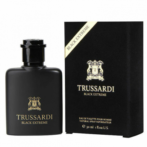 Туалетная вода Trussardi Black Extreme для мужчин (оригинал) 1.STR250001