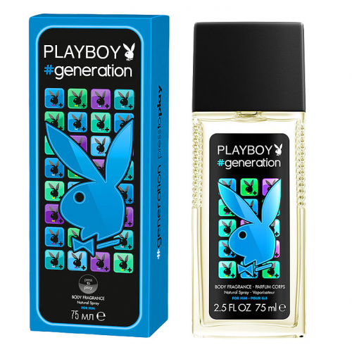 Дезодорант Playboy Generation For Him для мужчин (оригинал) - deo spray 75 ml