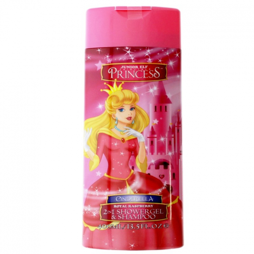 Шампунь-гель для душа Disney Princess Cinderella для детей (оригинал) - hair & body shampoo 400 ml
