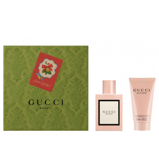 Набор Gucci Bloom для женщин (оригинал) - set (edp 50 ml + b/l 50 ml)