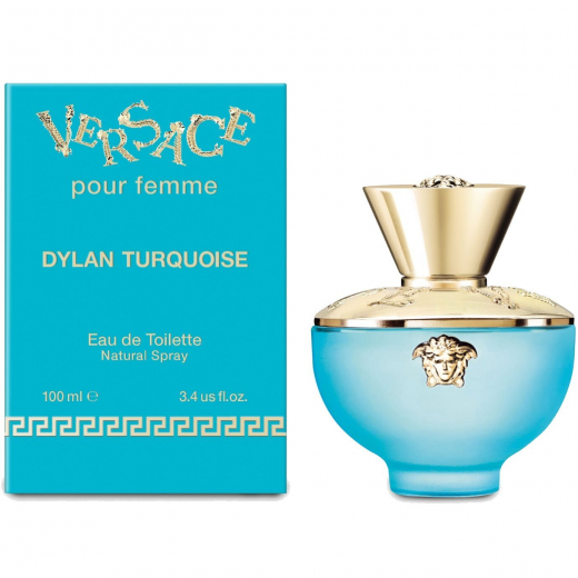Туалетная вода Versace Dylan Turquoise pour Femme для женщин (оригинал)