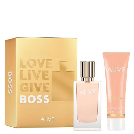 Набор Hugo Boss Boss Alive для женщин (оригинал) - set (edp 30 ml + b/l 50 ml)