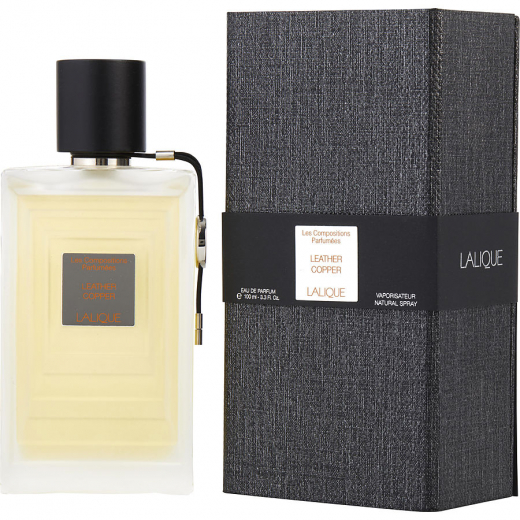 Парфюмированная вода Lalique Les Compositions Parfumees Leather Copper для мужчин и женщин (оригинал) - edp 100 ml