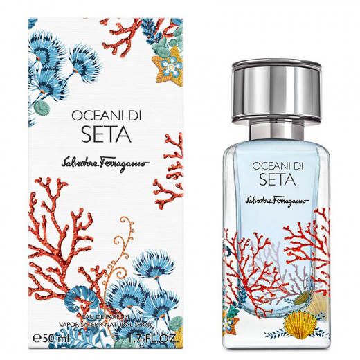 Парфюмированная вода Salvatore Ferragamo Oceani di Seta для мужчин и женщин (оригинал) - edp 50 ml
