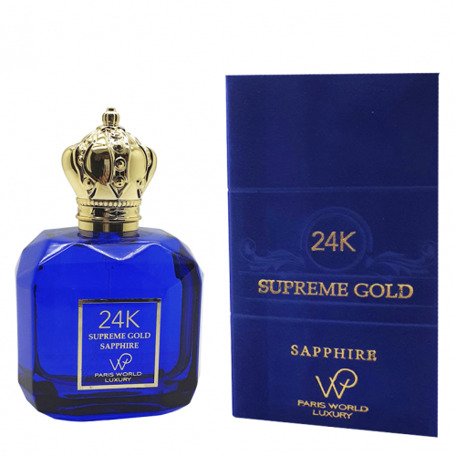 Парфюмированная вода Paris World Luxury 24K Supreme Gold Sapphire для женщин (оригинал)