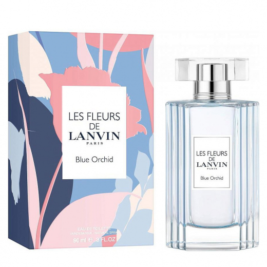 Туалетная вода Lanvin Les Fleurs De Lanvin Blue Orchid для женщин (оригинал) - edt 90 ml