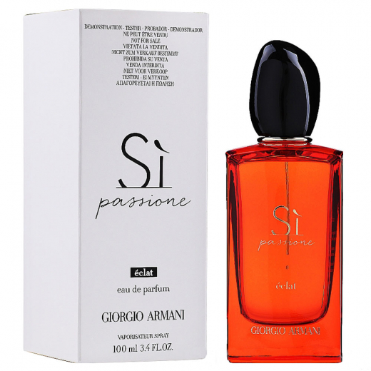 Парфюмированная вода Giorgio Armani Si Passione Eclat De Parfum для женщин (оригинал) - edp 100 ml tester