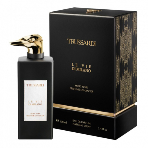 Парфюмированная вода Trussardi Le Vie di Milano Musc Noir Perfume Enhancer для мужчин и женщин (оригинал) - edp 100 ml