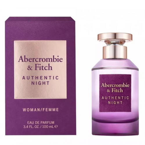 Парфюмированная вода Abercrombie & Fitch Authentic Night для женщин (оригинал) 1.48637