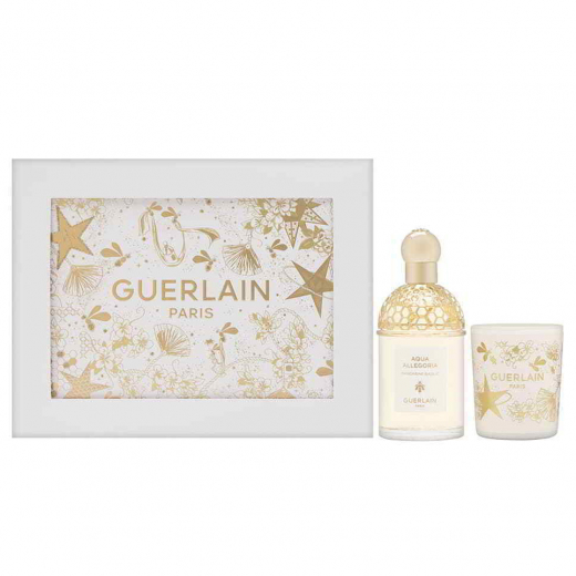 Набор Guerlain Aqua Allegoria Mandarine Basilic для женщин (оригинал) - set (edt 125 ml + candle 75 g)