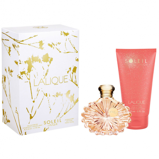 Набор Lalique Soleil для женщин (оригинал) - set (edp 50 ml + b/l 150 ml)