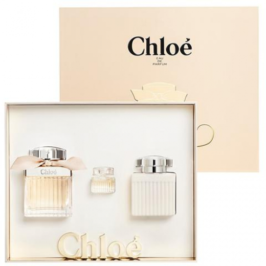 Набор Chloe Eau de Parfum для женщин (оригинал) - set (edp 75 ml + b/l 100 ml + 5 ml mini)