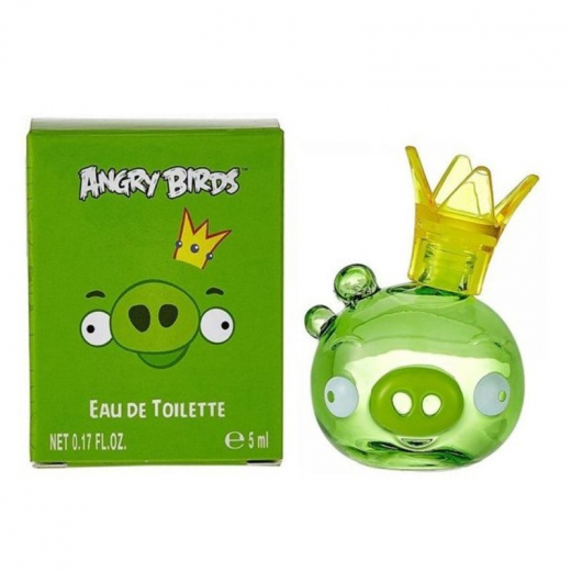 Туалетная вода Angry Birds King Pig Green для мальчиков и девочек (оригинал)