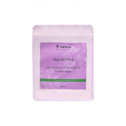 Vesna Альгинатная маска с гиалуроновой кислотой и розой,100 g 1111 Vesna Альгинатная маска с гиалуроновой кислотой и розой,100 g 1111