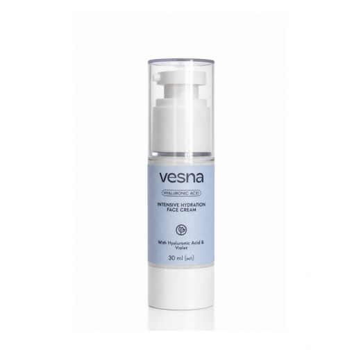 VESNA Гиалуроновый крем для лица с ниацинамидом и альфа-липоевой кислотой, 30 ml