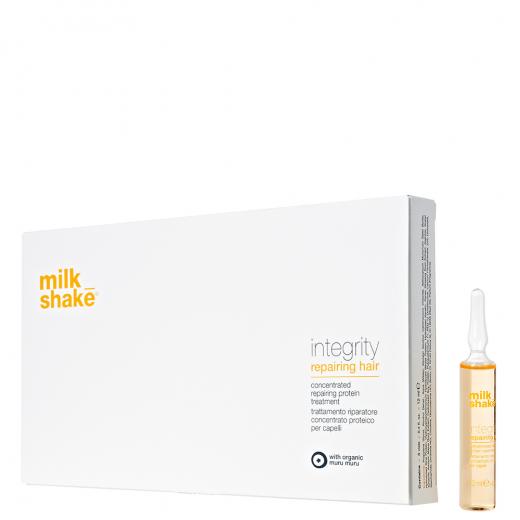 Milk Shake Integrity Repairing Hair  Концентрований протеїновий відновлюючий засіб, 12 ml*8