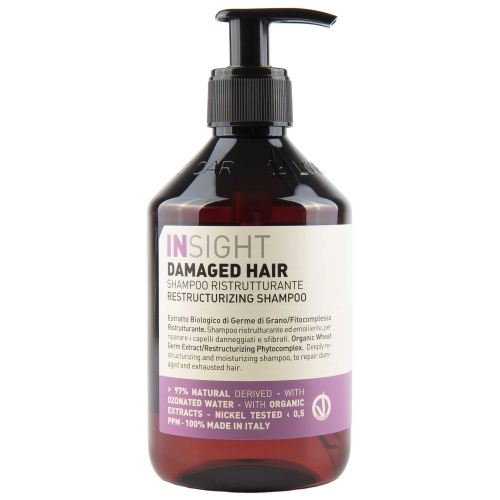 Insight Шампунь "Восстанавливающий" для поврежденных волос Restructurizing Shampoo, 400 ml