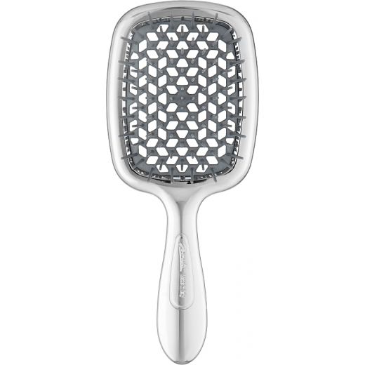 Janeke SUPERBRUSH  LIMITED EDITION SMALL срібло з сірим