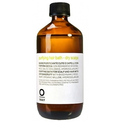 OWAY Шампунь проти лупи для жирної шкіри голови Purifying Hair Bath Oily Scalps, 950 ml НФ-00005911 OWAY Шампунь проти лупи для жирної шкіри голови Purifying Hair Bath Oily Scalps, 950 ml НФ-00005911