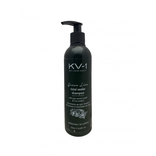 Захисний шампунь для відновлення та блиску для фарбованого волосся KV-1, 250 мл