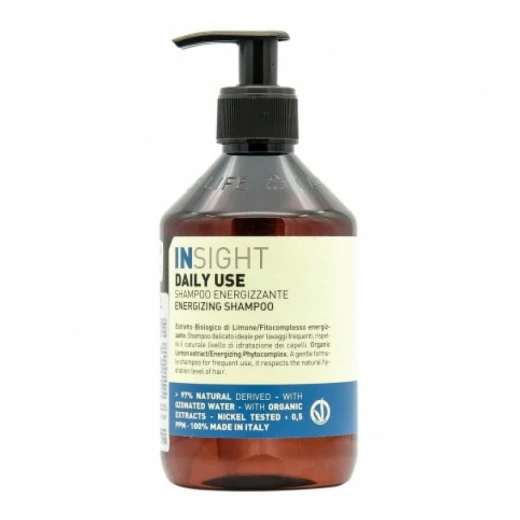 Insight Шампунь энергетический д/ежедневный уход за волосами всех типов, 400 ml