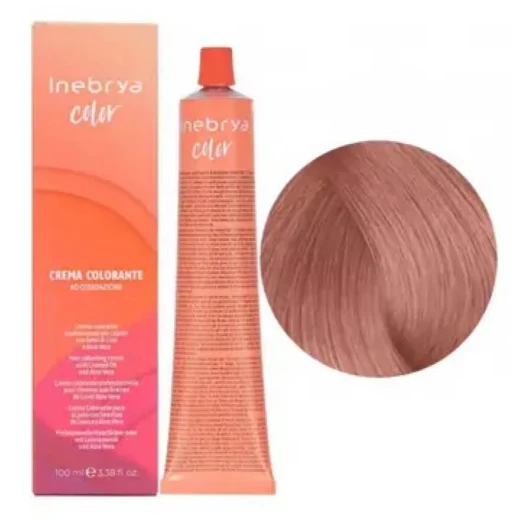Крем-краска для волос Inebrya Сolor 10.21 платиновый блондин пудровый, 100 ml