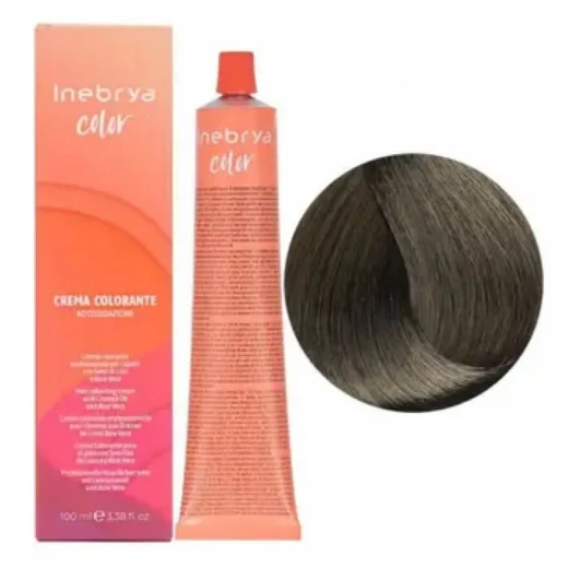 Крем-краска для волос Inebrya Сolor 5/8 светлый каштан матовый, 100 ml