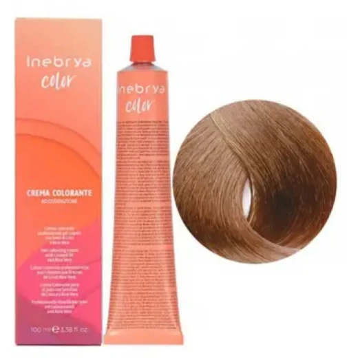 Крем-краска для волос Inebrya Сolor 7/7 русый шоколадный, 100 ml